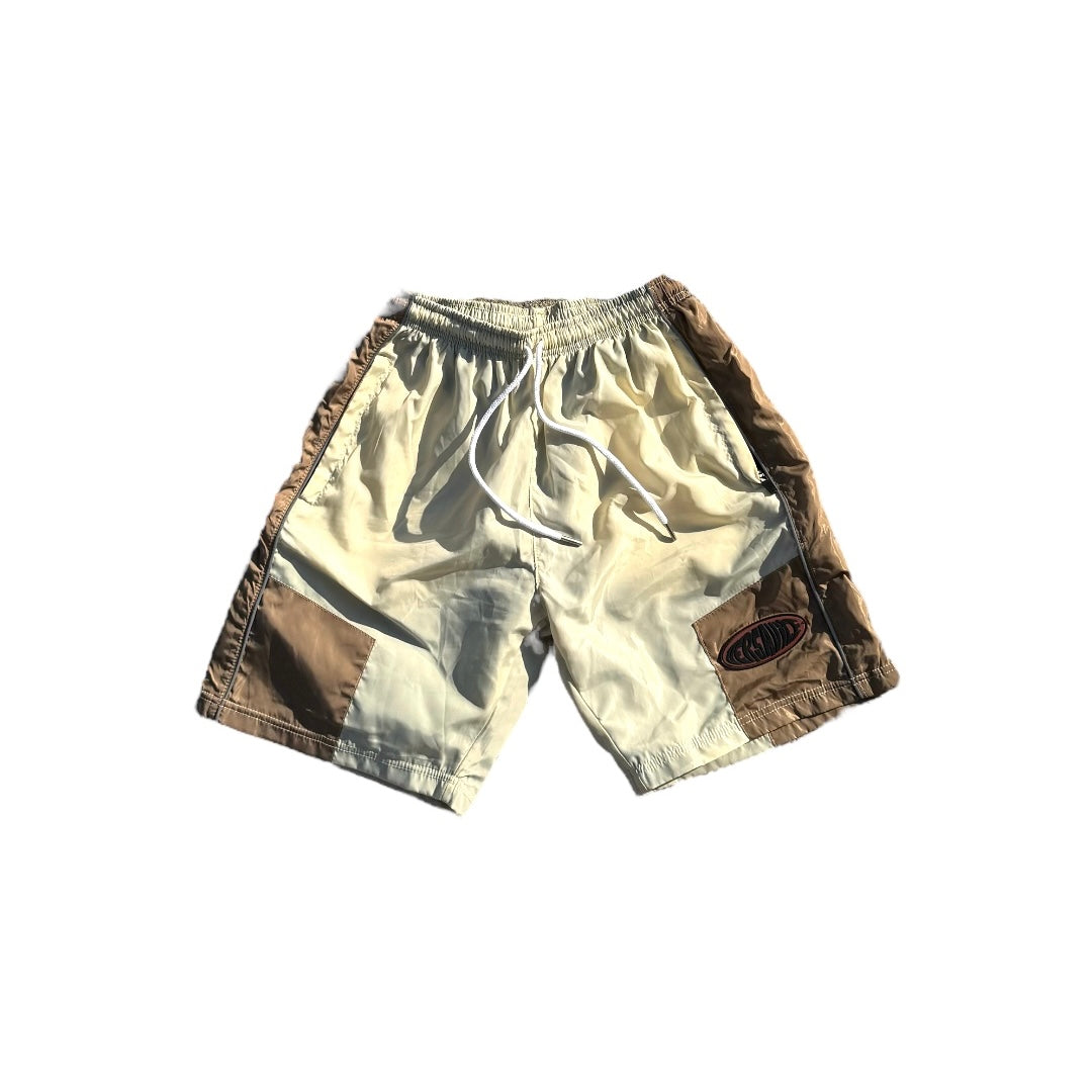 Reflective Windbreaker Shorts