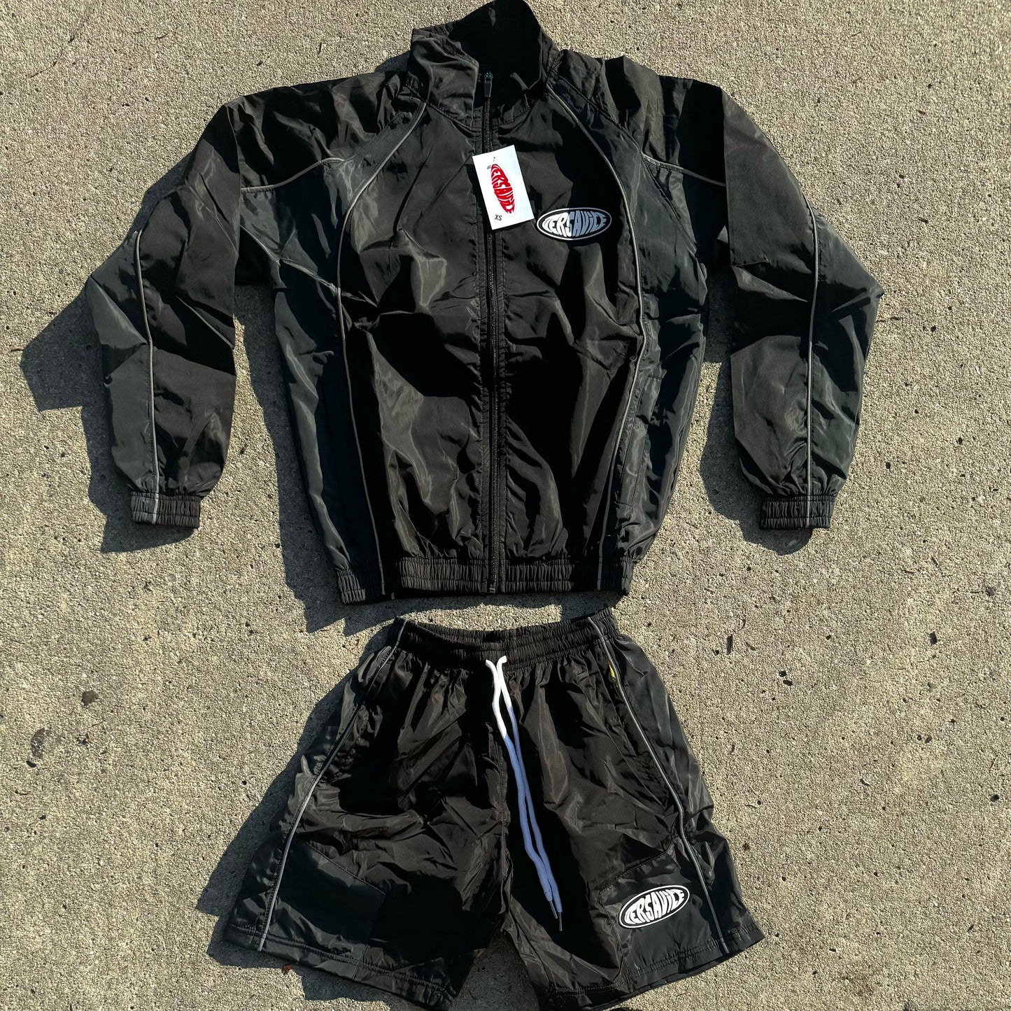 Reflective Windbreaker Set